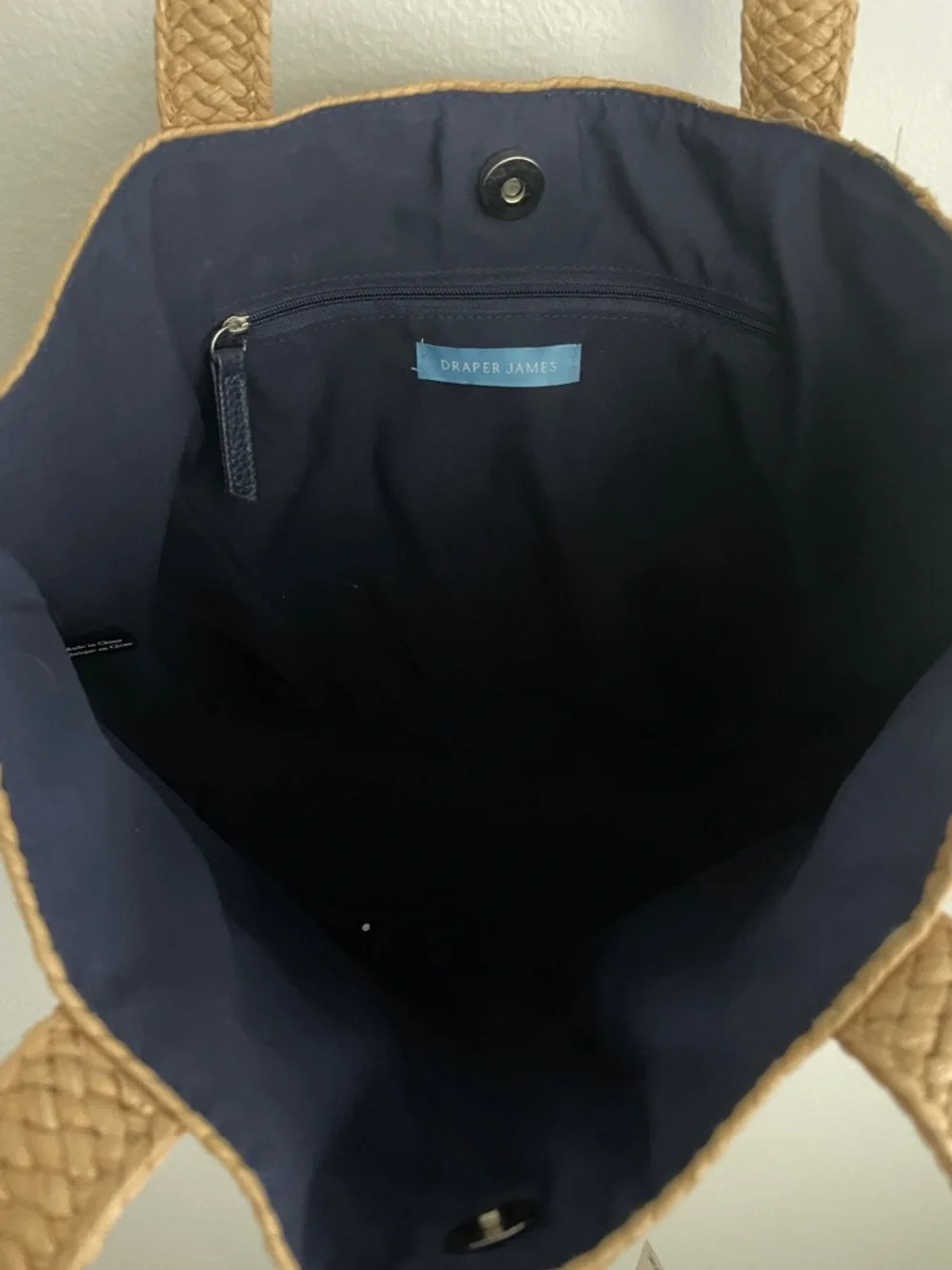 Draper James Everyday Straw Tote Bag - Picture 8 of 8